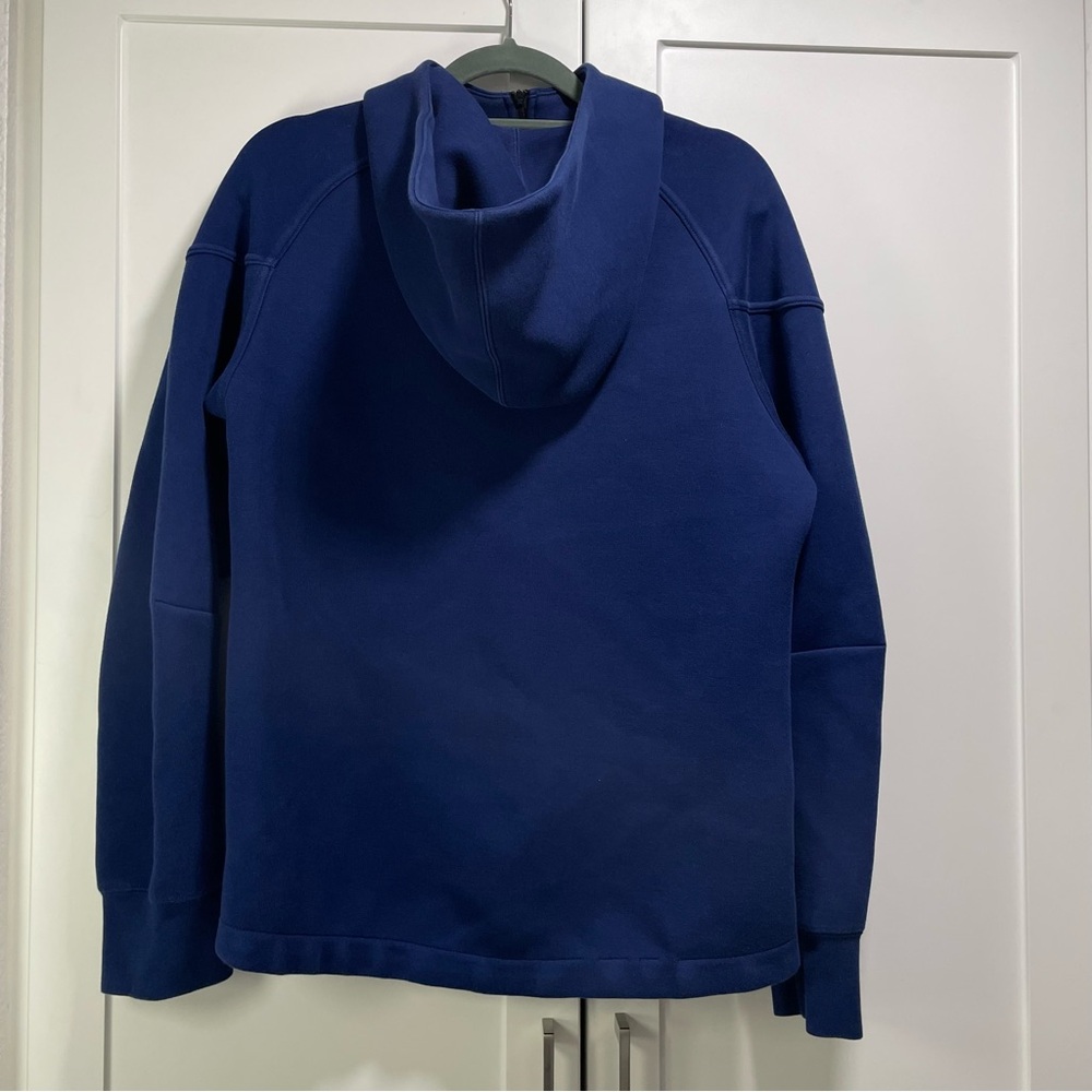 Nike San Diego Wave FC Spring ‘25 Tech Windrunner Fleece Full Zip Hoodie Blue - Picture 6 of 10